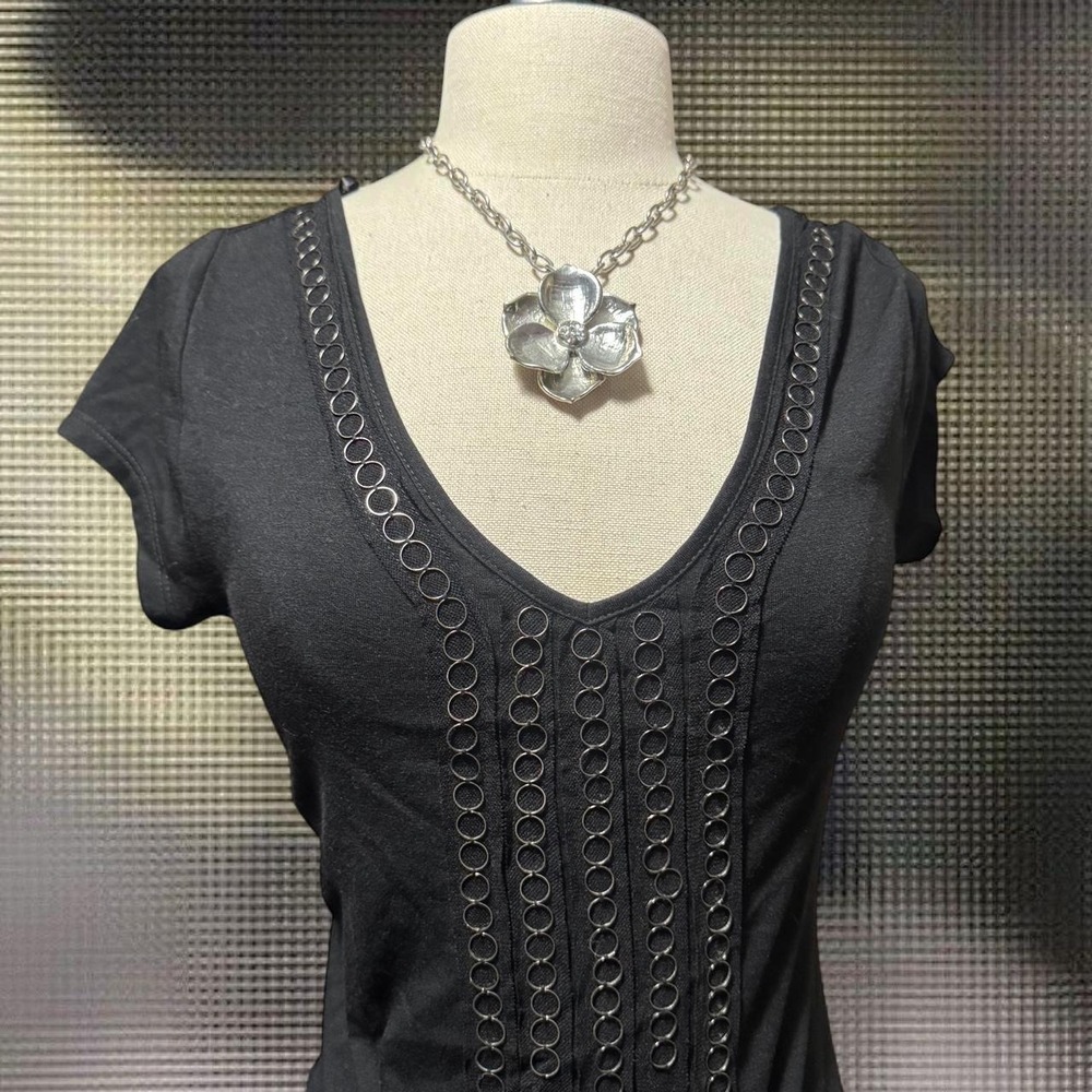 Vintage Y2K Wet Seal Ring Detail Mini Dress
